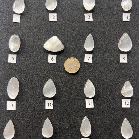 Selenite – Cabochon singoli (#1–#16)